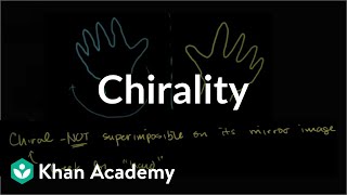 Introduction to chirality  Stereochemistry  Organic chemistry  Khan Academy [upl. by Adnic]