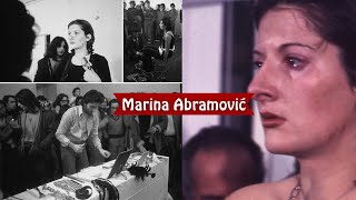 They used her body for 6 hours  Marina Abramović Rhythm 02 and 5 Performances from 1974 [upl. by Calley]