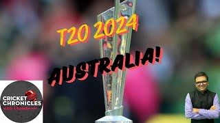 T20 World Cup Build UpAustralia Team PreviewCricket Chronicles With Chandreshaustralia t202024 [upl. by Alahs]