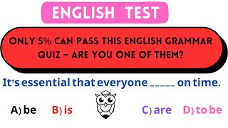 25 Advanced English Grammar Test Practice Questions With Answers amp Explanations [upl. by Nettirb94]