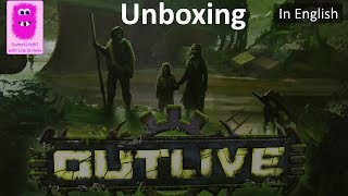 Unboxing Outlive Collector Edition Kickstarter In English board game [upl. by Ecad]