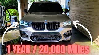 20K Miles in a 2021 BMW X3M Competition  1 Year Ownership Review [upl. by Iinden]