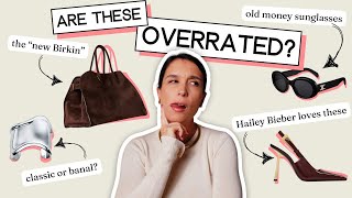 Reacting to VIRAL FASHION ITEMS influencers love  The Row Margaux bag Adidas Sambas amp More [upl. by Cianca]