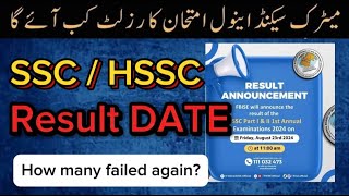 SSCHSSC Result Update 2nd Annual Examination Result 2024 Federal Board [upl. by Notsur]