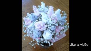 ╰☆╮bouquet de chaussette tuto diy ╰☆╮ [upl. by Aicineohp]