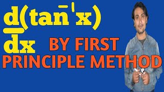 Differentiation of tan inverse x by first principle method [upl. by Adelice]