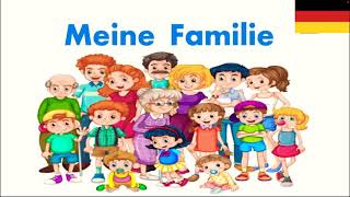 🇩🇪Meine Familie  Familia mea Curs Germana Simplu și Ușor pentru începători [upl. by Hanikahs]