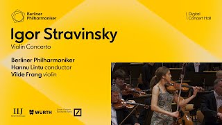 Stravinsky Violin Concerto  Frang · Lintu · Berliner Philharmoniker [upl. by Llewen]