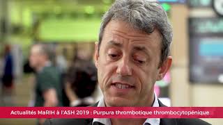 Actualités thérapeutiques du purpura thrombotique thrombocytopénique [upl. by Ailefo]