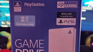 How to Save Your PS5 Games on Portable 2TB HDD Game Drive Tutorial [upl. by Hussar344]