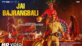 Jai BajrangBali Song Singham Again  Ajay Devgn Ranveer Singh  Jai Bajranbali Song Singham 3 [upl. by Idelson666]