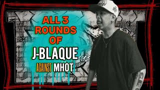 JBLAQUE ALL 3 rounds vs MHOT PSP [upl. by Gio]