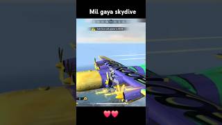 skydive freefire garenafreefire gaming freefireindia ffmax fftrend treading [upl. by Nnylaj]