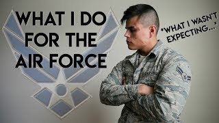 The Truth About Air Force Jobs  What I Do For The Air Force [upl. by Ynots520]