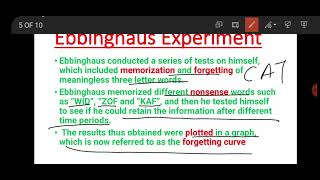 Ebbinghaus Forgetting Curve [upl. by Yaya]