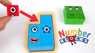 Numberblocks Magnet Build Step Squad 10 to 1  Fun Educational Math Block Toys for Toddlers [upl. by Quinta4]