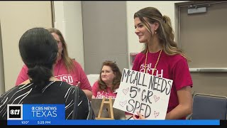 Plano ISD hosts job fair for teachers support staff [upl. by Oliric]