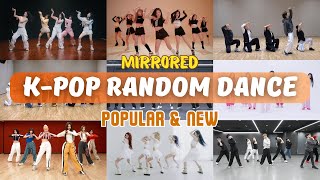 MIRRORED KPOP RANDOM DANCE  POPULAR amp NEW [upl. by Ilram]