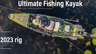 INSANE kayak FISHING setup NEW 2023 Rigginglayout [upl. by Figone]