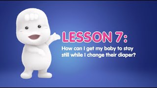 Mamys Diaper Guide How can I keep my baby still while I change their diaper MamyPoko Pants [upl. by Nrev]