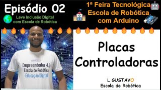 Episódio 02  Placas Controladoras na IoT IA e Robótica  Conferência das Escolas de Robótica [upl. by Brecher]