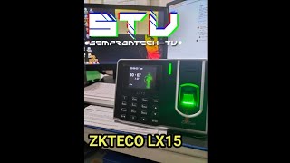 ZKTECO LX15 SSR TYPE SETUP [upl. by Norted]