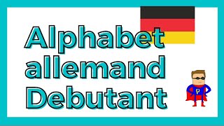 VIDEO ANIMEE APPRENDRE alphabet ALLEMAND FaCiLe et LA PRONONCIATION🛑 [upl. by Philan109]