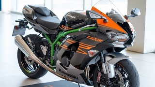 High speed Kawasaki Ninja H2R 2024300 kmh [upl. by Odyssey]