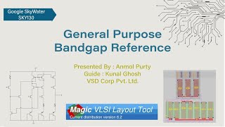 General Purpose Bandgap Reference Circuit  avsdbgp3v3sky130 [upl. by Hertzog]