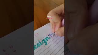 Study with Me🎀💕✨️💐 caderno study letras [upl. by Anahahs]