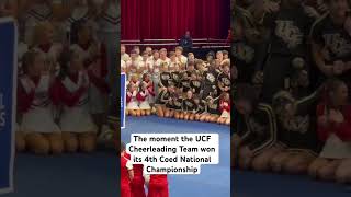 The UCF Cheerleading Team won its 4th Coed National Championship Sunday night at AdventHealth Arena [upl. by Anit19]