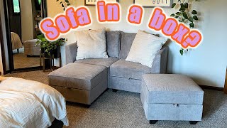 Affordable Sofa in a Box  HONBAY MODULAR SOFA [upl. by Bazluke540]