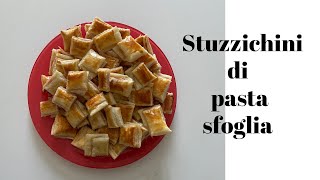 Stuzzichini di pasta sfoglia  Cose a caso [upl. by Ardnal]