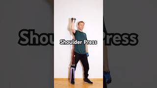 Single Arm Shoulder Press  Chest Expander [upl. by Nroht]