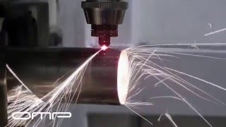 OMP TFIBER 220 LASER  Marking and Folding cut [upl. by Hapte]