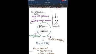 Redox TITRATION GENUINE LECTURE 1  upboard cbseboard neet jee shorts viralvideo chemistry [upl. by Tteve]