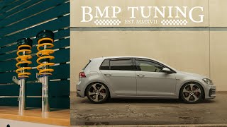 MK75 Golf GTI KW V2 Coilover Install amp review  BMP Tuning [upl. by Perpetua]