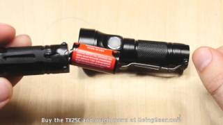 EagletacEagtac TX25C Compact Thrower Flashlight Extended Review [upl. by Abita]