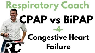 Respiratory Therapy  CPAP vs NIV in Congestive Heart Failure [upl. by Anrim24]