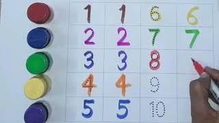 123 numbers  one two three four  1 To 10 numbers  123 [upl. by Suchta]