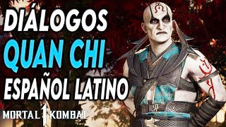 Mortal Kombat 1  Diálogos de Quan Chi en Español Latino [upl. by Fritz]