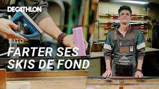 TUTO  Comment farter ses skis de fond  🎿  Decathlon [upl. by Gnemgnok]