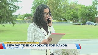 New writein candidate for mayor in Hagerstown [upl. by Mesics]