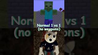 Decaying Infected vs Minecraft Zombie roblox piggy whoisstrongest [upl. by Davina114]