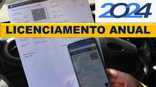 Licenciamento 2024 para veículos do RJ [upl. by Aidnahs]