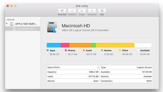 Mac Disk Utility to Repair a Hard disk on Recovery Mode  Fix all Hard Disk errors [upl. by Beaufert]