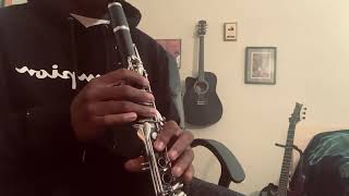 Threatenin Zeppelin Clarinet Solo Cover [upl. by Lynd]