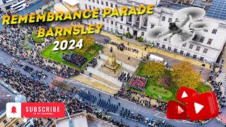 Remembrance Day Parade Barnsley 2024  Honoring Our Heroes [upl. by Nosemaj557]