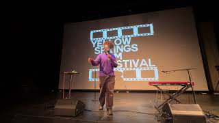 Reggie Watts at the YS Film Fest Kick Off The Foundry Theatre Yellow Springs OH 1042024 [upl. by Willyt]