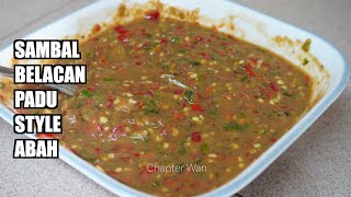 RAHSIA Sambal Belacan Padu Sedap dan Mengancam  sambal belacan recipe  Chapter Wan [upl. by Natiha]